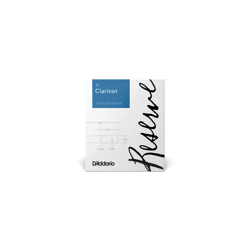 Anches Clarinette Sib Reserve - D'Addario
