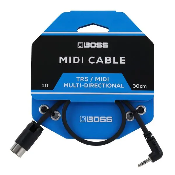 Boss BMIDI-1-35 DIN/TRS MIDI Cable (30cm)