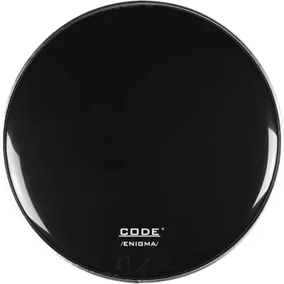 Code Drumheads Peau enigma black gc reso 18