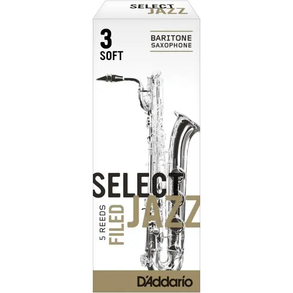 D'addario Select Saxophone Baryton 3s