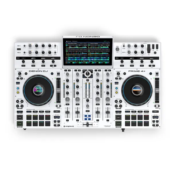 Denon dj PRIME 4 + White edition