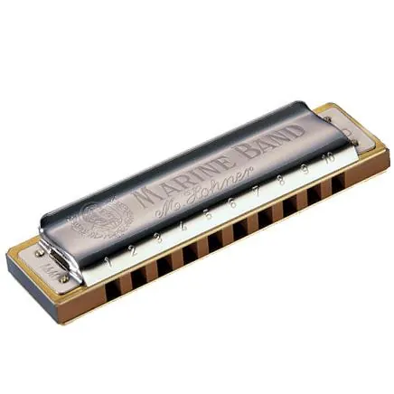 Hohner 1896/20 Harmo Marine Band 10 TR E