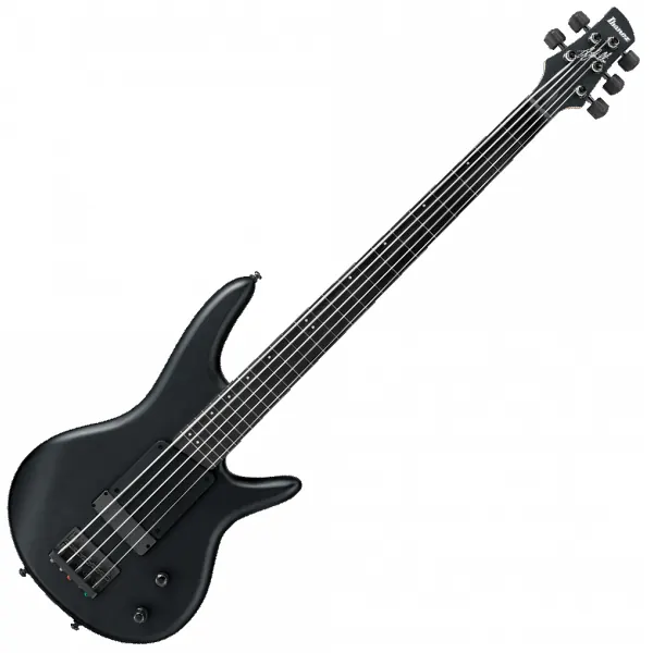 Ibanez Gary Willis GWB35 BKF - black flat
