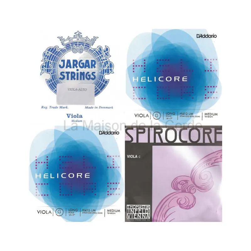 Jeu de 4 cordes Alto Etude
