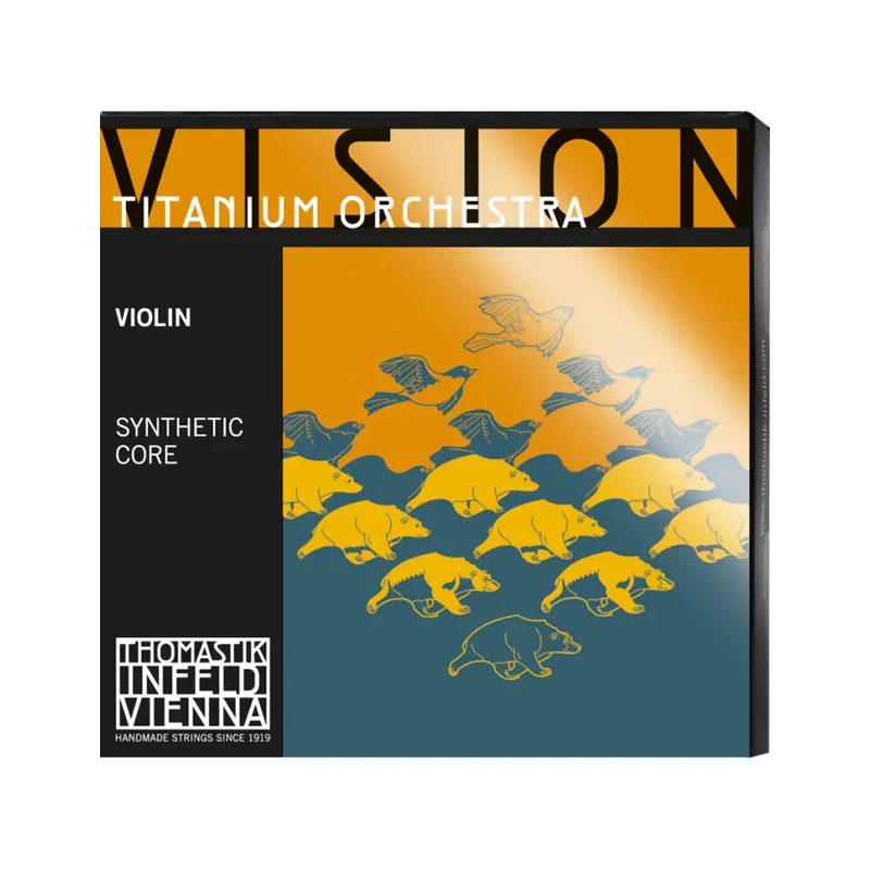 Jeu de 4 cordes Violon Vision Titanium Orchestre