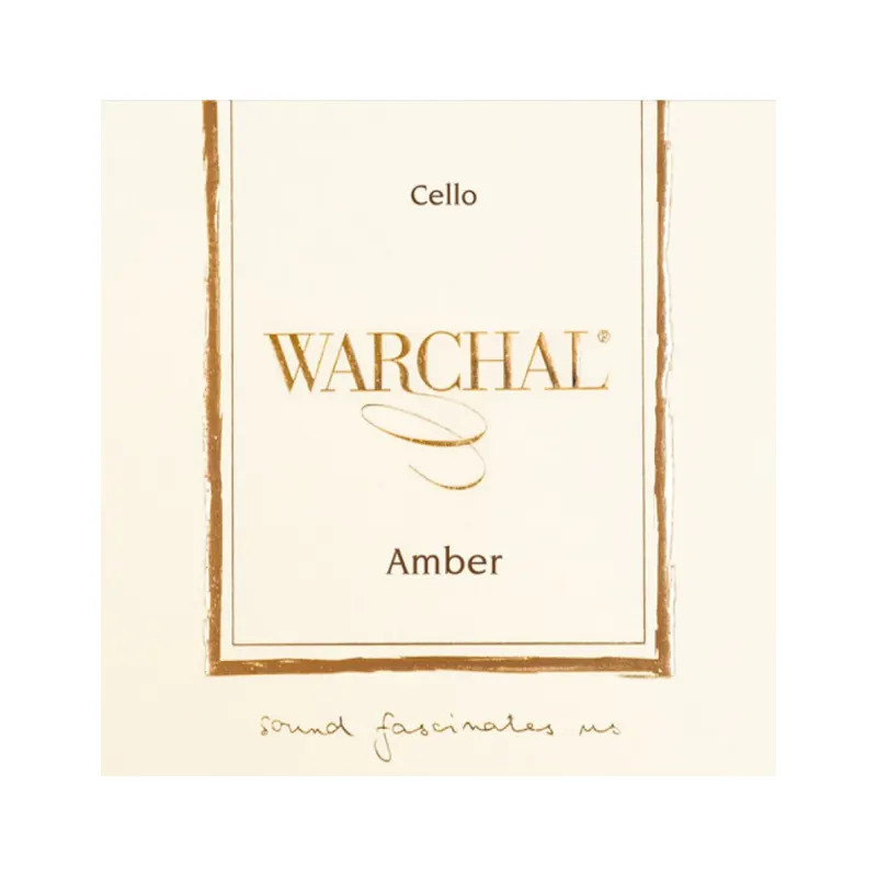 Jeu de 4 cordes Violoncelle Warchal AMBER