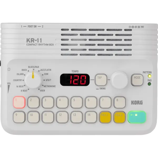 Korg Mini boîte à rythme KR-11
