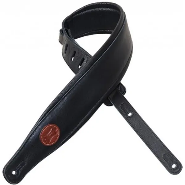 Levy's MSS2-BLK Garment Leather Guitar Strap