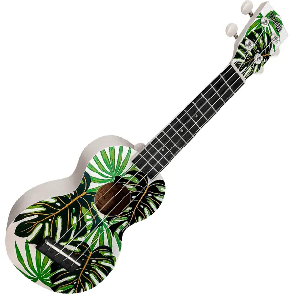 Mahalo Soprano Art Series - monstera
