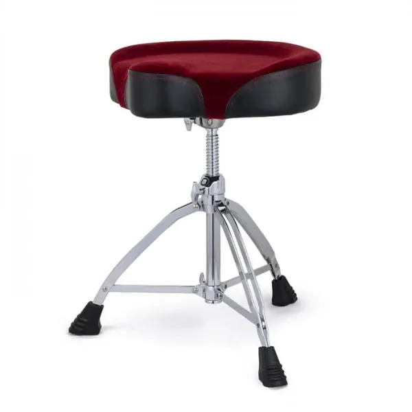 Mapex SIEGE BATTEUR MOTO VELOURS ROUGE T865SER