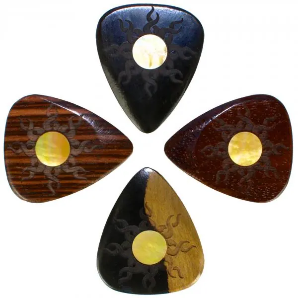 Timber tones Mediators En Bois - Sun PACK DE 4