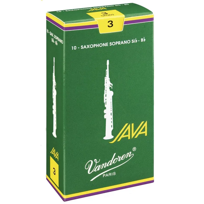 Vandoren SR3035 - Java force 3.5 - anches saxophone soprano - boite de 10