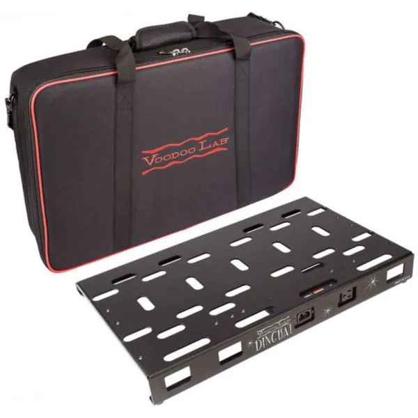 Voodoo lab Dingbat Medium Pedalboard Power Package Pedal Power 2 Plus +Bag