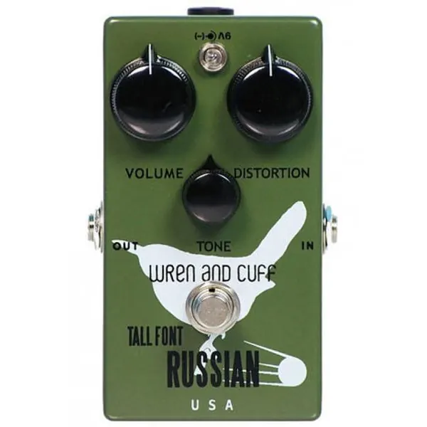 Wren and cuff Tall Font Russian Fuzz