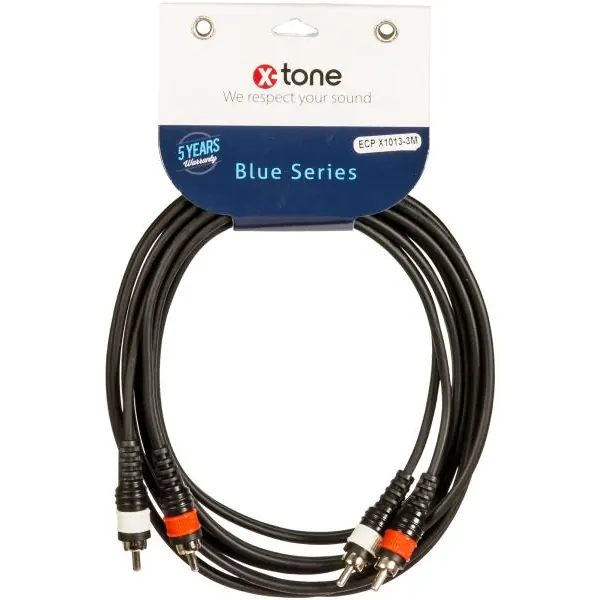 X-tone 2 RCA vers 2 RCA 3M - X1013-3M