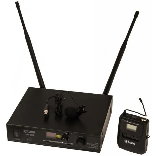 X-tone XHF200L Systeme HF Micro Cravate Multi Frequences